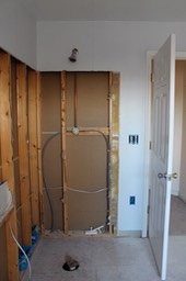 Shower gone